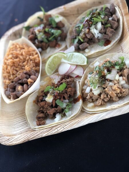 Taco Plate — Rice, Beans & All Your Favorites